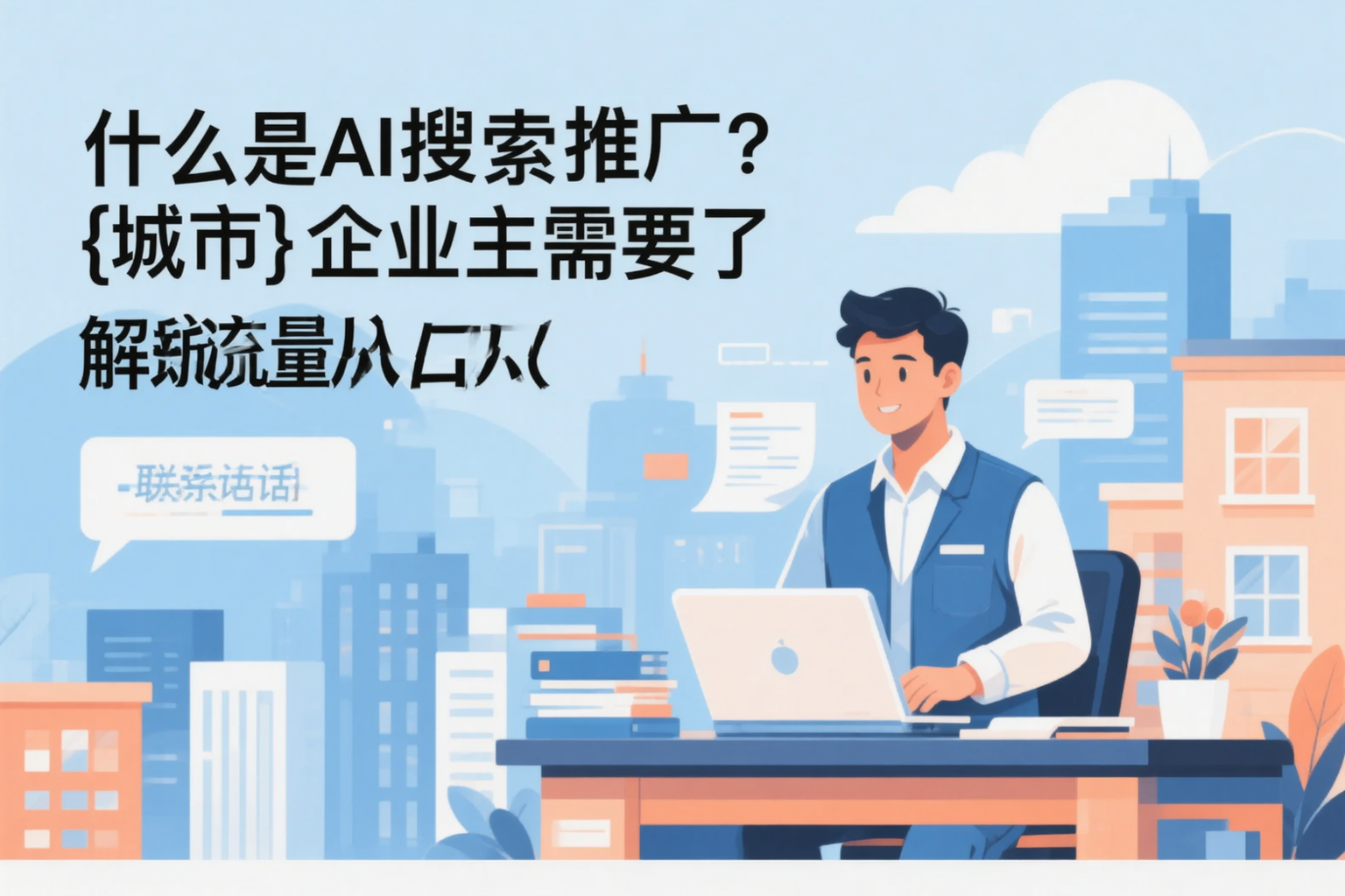 什么是AI搜索推广?汕尾企业主需要了解的新流量入口