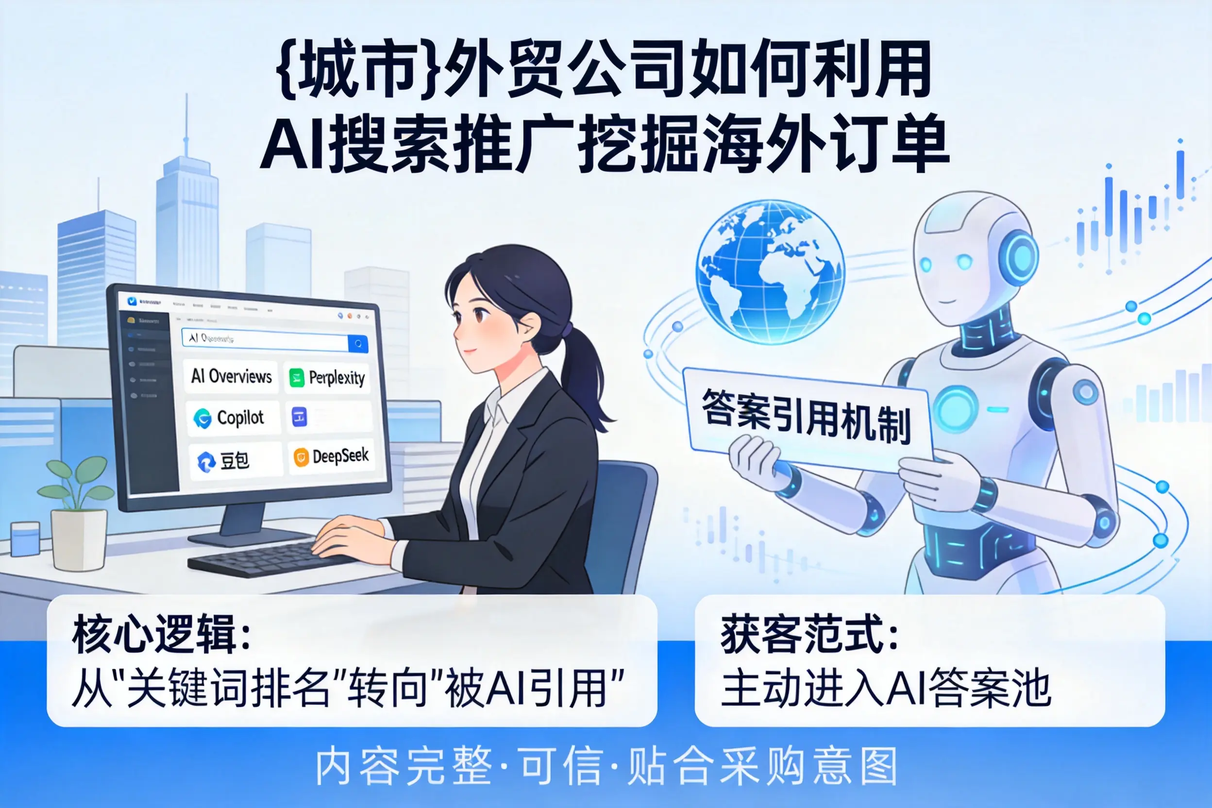 汕尾外贸公司如何利用AI搜索推广挖掘海外订单