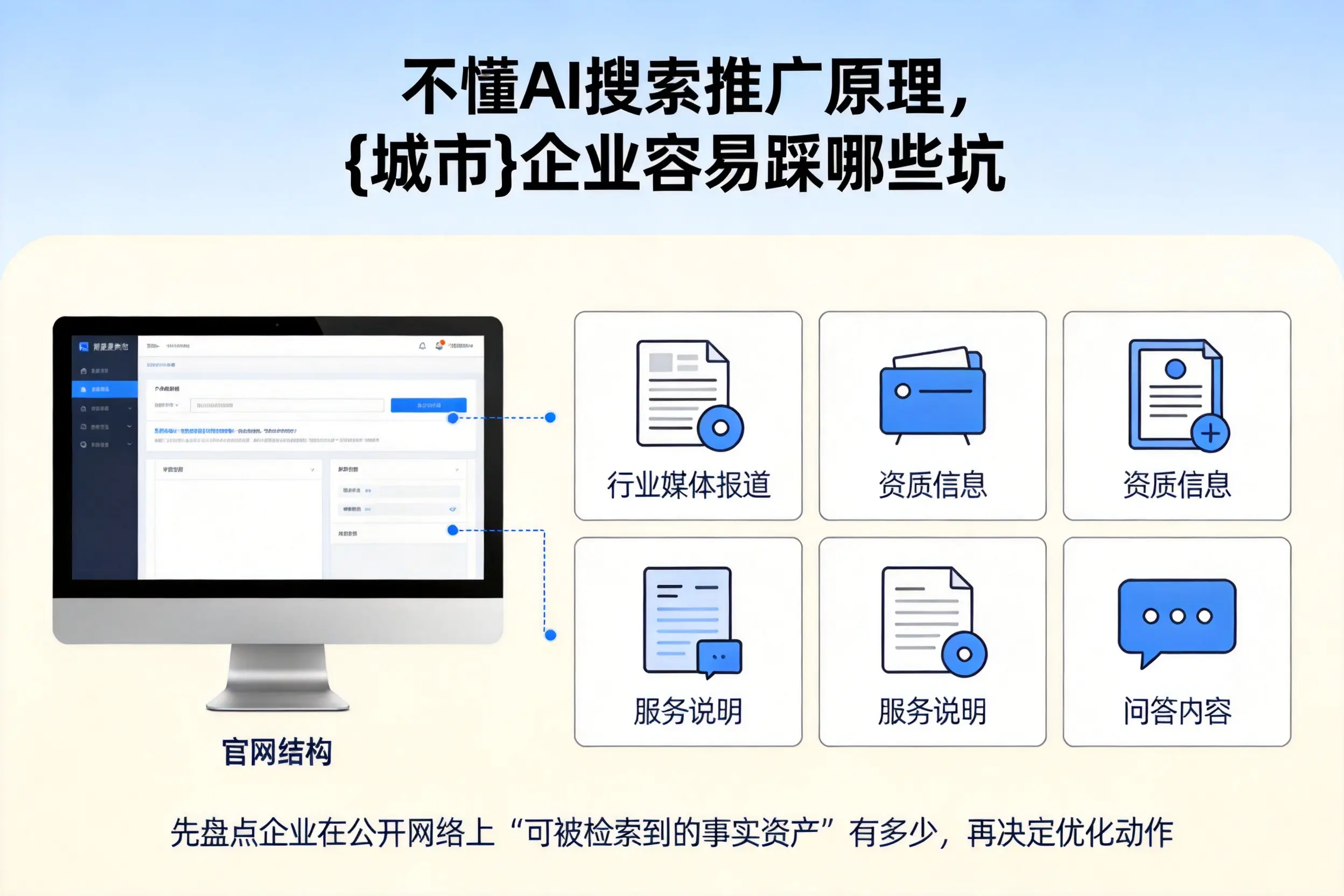 不懂AI搜索推广原理，汕尾企业容易踩哪些坑