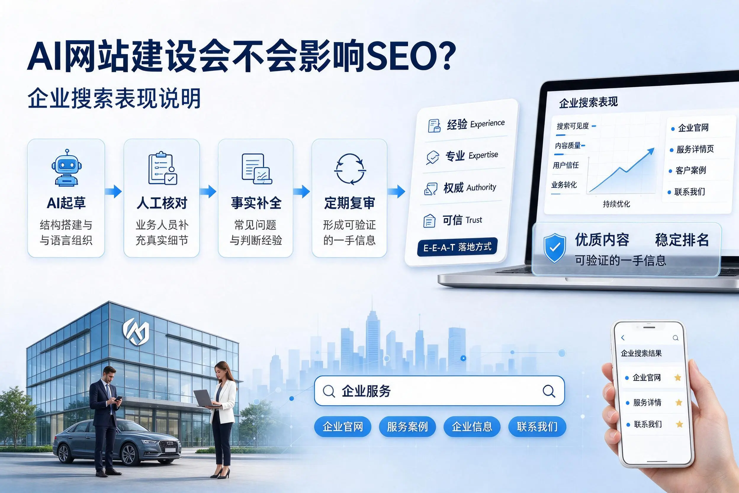 AI网站建设会不会影响SEO？汕尾企业搜索表现说明