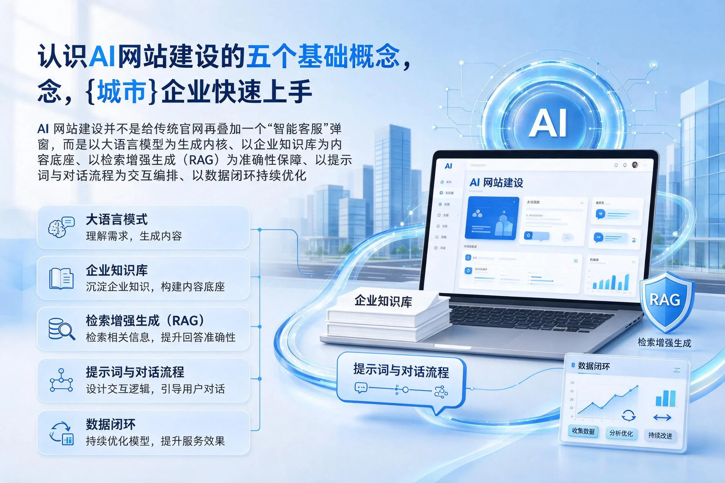 认识AI网站建设的五个基础概念,汕尾企业快速上手