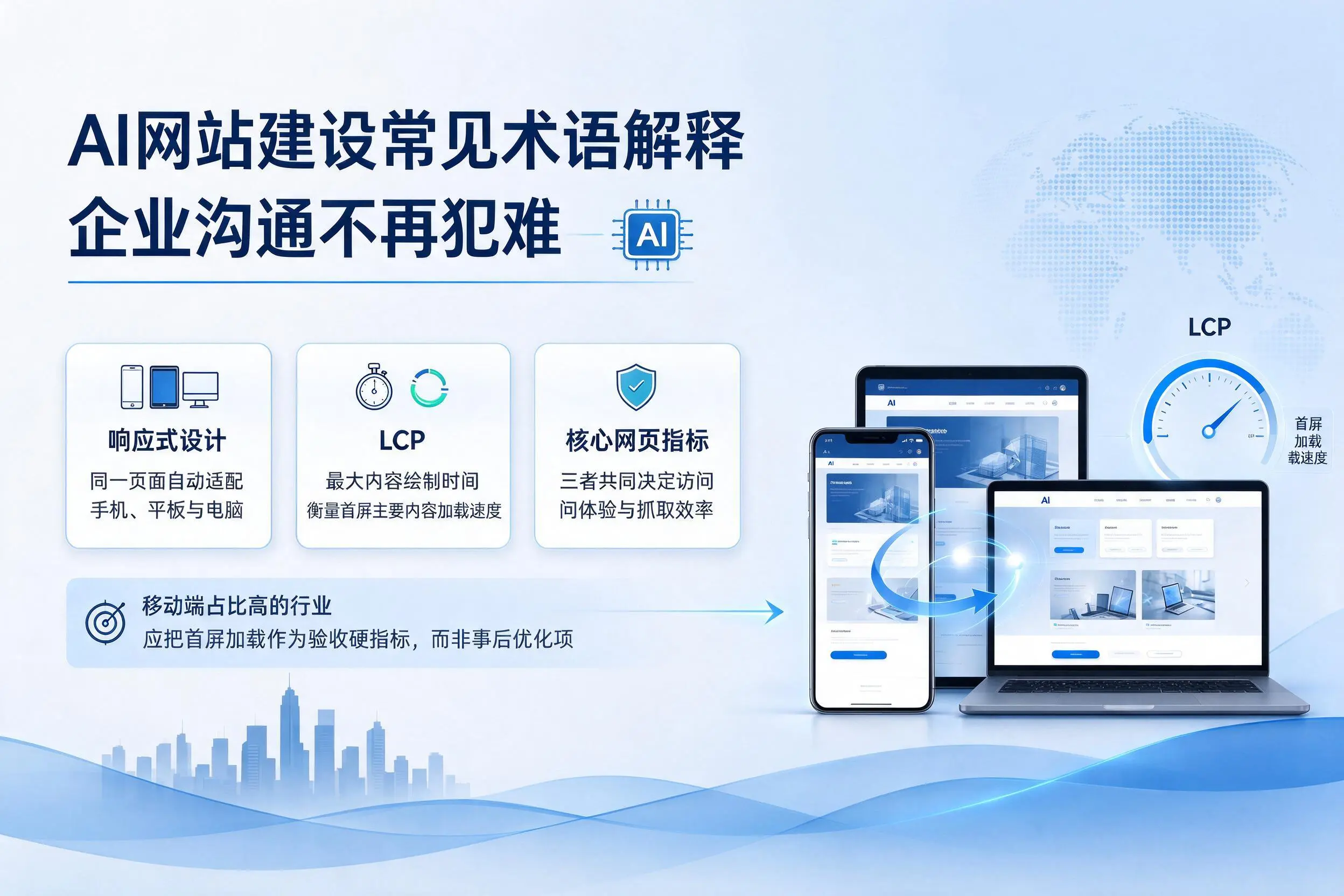 AI网站建设常见术语解释,汕尾企业沟通不再犯难